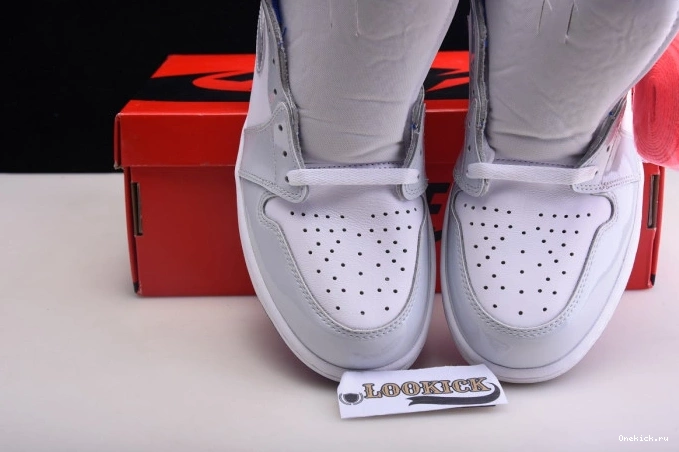 One Kick Air White Retro CK6637-104 Zoom Jordan Racer 1 Blue High 0805